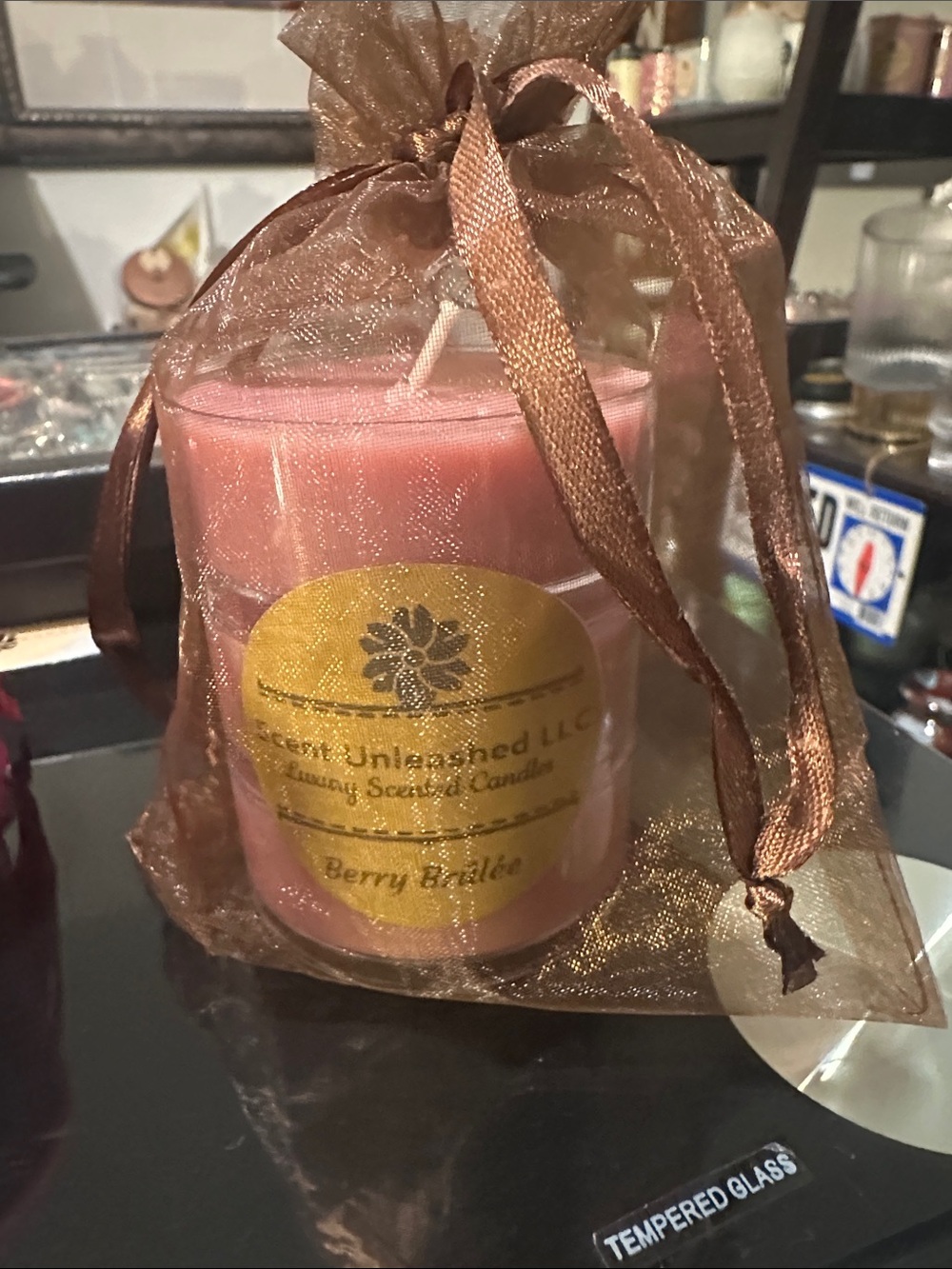 Berry Brûlée Pink, SCENT UNLEASHED LLC Scented Candle